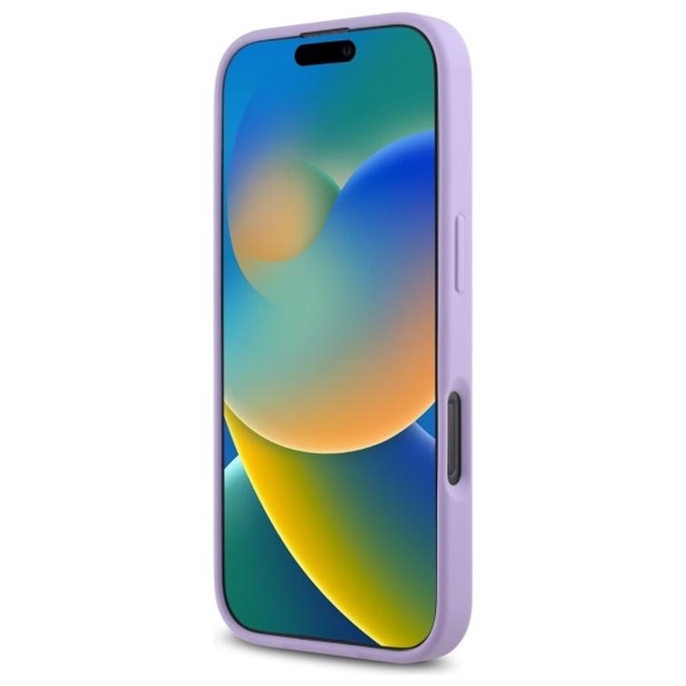 Guess iPhone 16 Pro Max 6,9" -puhelimen suojakuori GUHMP16XPSAHMCU Saffiano-violetti MagSafe-väri