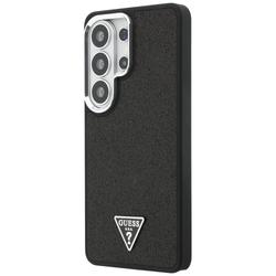 Guess case Fixed Glitter Triangle MagSafe for Samsung Galaxy S26 Ultra black