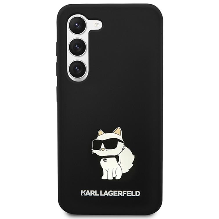 Karl Lagerfeld case for Samsung Galaxy S24 KLHCS24SSNCHBCK black HC SILICONE NFT CHOUPETTE