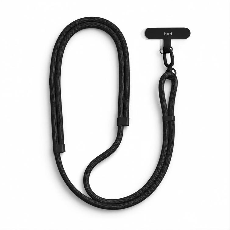 Etteri universal neck lanyard for phones black