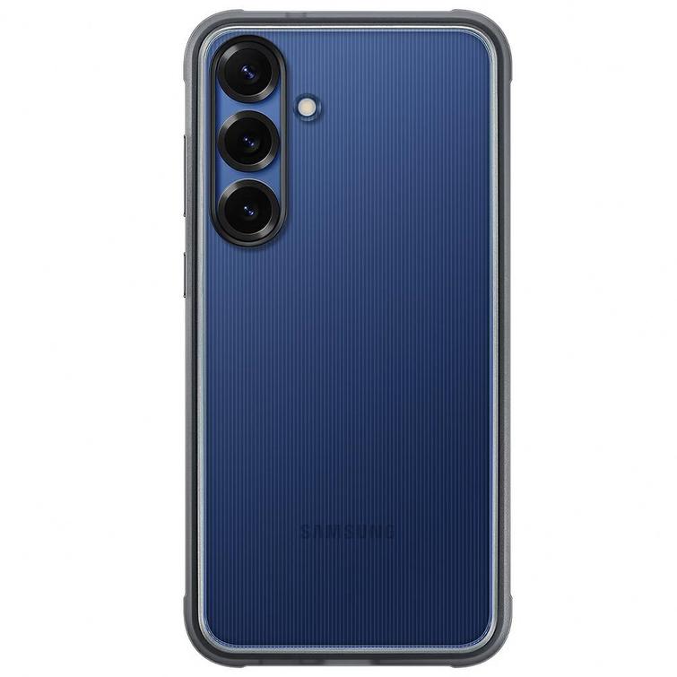 Samsung Flipsuit -kestävä suojakuori Samsung Galaxy S25:lle, musta