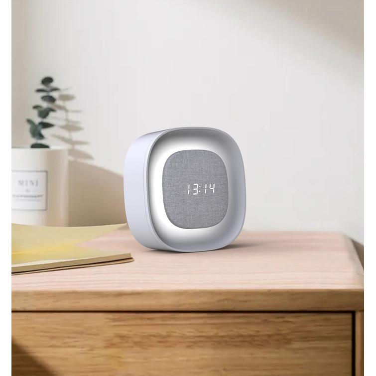 Her&auml;tyskello y&ouml;valolla LED PURE FNL-03 BJORN valkoinen neli&ouml; Forever Light