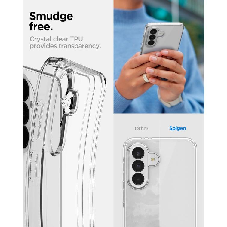 Spigen Liquid Crystal case for Samsung Galaxy A37 5G crystal clear