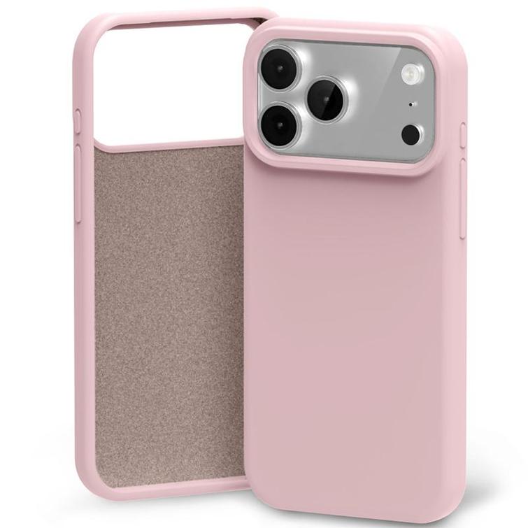 Mercury Silikonikotelo iPhone 17 Pro Max / 18 Pro Max ruusunhiekanv&auml;rinen