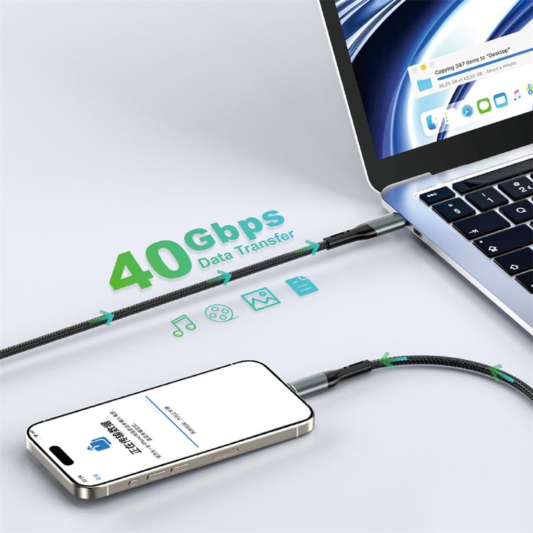 WIWU 240W PD-projektorikaapeli Wi-C036 C-C