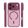 Mag Matt viininpunainen kamerasuojalla kuori iPhone 17 Pro / 18 Pro 6,3'' -mallille
