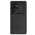 NILLKIN QIN PRO LEATHER CASE SAMSUNG S25 ULTRA  BLACK