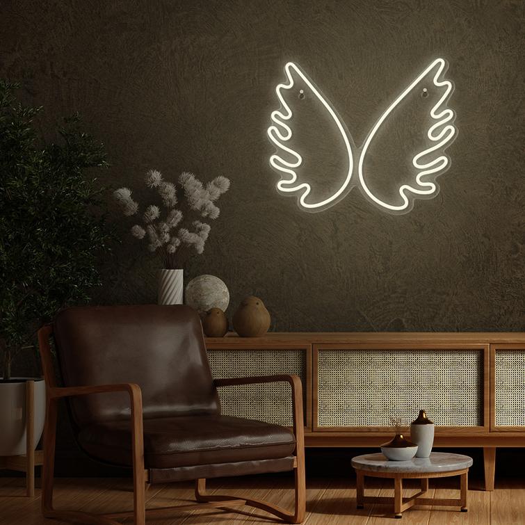 Neon PLEXI LED WINGS valkoinen FPNE09X Forever Light