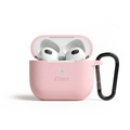 Etteri-silikonikotelo AirPods 3:lle vaaleanpunainen