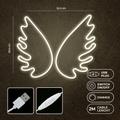 Neon PLEXI LED WINGS valkoinen FPNE09X Forever Light