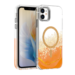 Epoxy Mag case for iPhone 11 orange