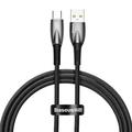 Baseus Glimmer USB - USB-C -kaapeli 1,0m musta 100W