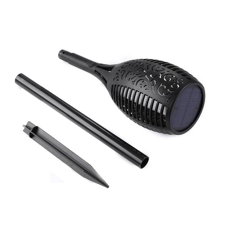 Aurinkok&auml;ytt&ouml;inen liekkivalo 96LED 1500mAh Li IP65