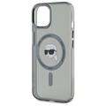 Karl Lagerfeld HC MagSafe IML Metal K. -suojakuori iPhone 15 6,1":lle, musta