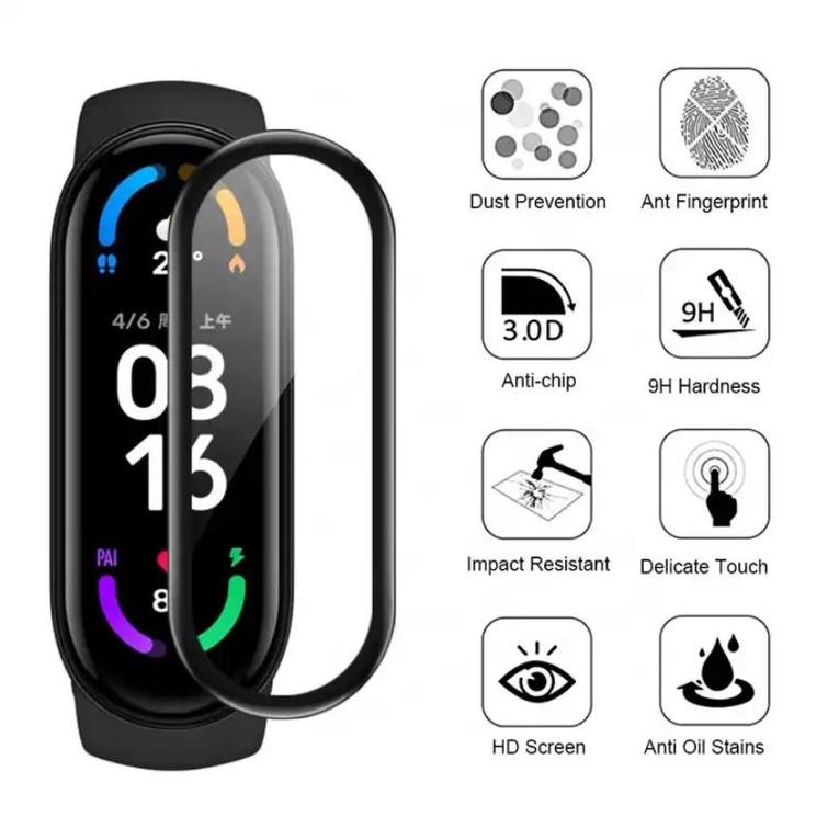 TEMPERED GLASS 3D MI BAND 9/M9
