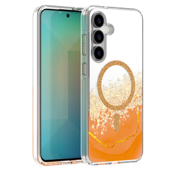 Epoxy Mag case for Samsung Galaxy S25 FE orange