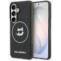 Karl Lagerfeld case IML Repeated Choupette MagSafe for Samsung Galaxy S26 black