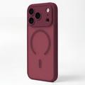 Mag Matt case for iPhone 14 Pro 6,1" maroon camera protection