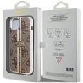 Guess iPhone 15 Plus 6,7" suojakuori GUHCP15MH4PSEGW ruskea HC IML 4G GOLD STRIPE