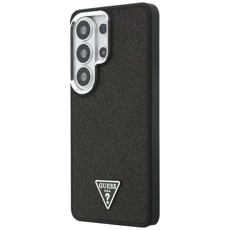 Guess case Fixed Glitter Triangle MagSafe for Samsung Galaxy S26 Ultra black