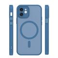 Mag Matt case for iPhone 12 6,1" dark blue camera protection