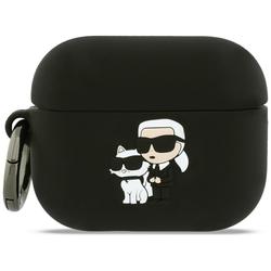 Karl Lagerfeld Silicone Karl & Choupette Head case for AirPods Pro 3 pink