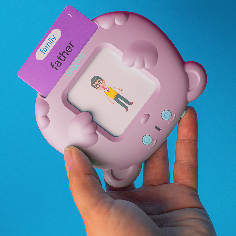 Maxlife englannin oppimislaite MXLD-100 pinkki