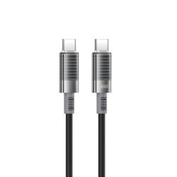 XO-kaapeli NB-Q282B PD USB-C - USB-C 1,0m 60W musta