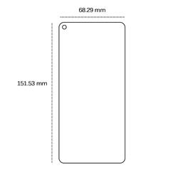 Karkaistu lasi 2,5D for Realme 9 Pro Plus / Realme 9 4G / Oppo Reno 7 Lite / 7Z / 7 SE / 8 Lite / A93