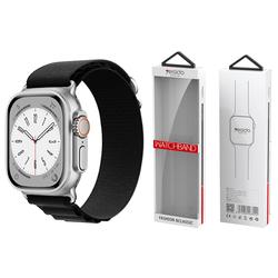 YESIDO WB24 APPLE WATCH SPORT STRAP LOOP 38/40/41 BLACK