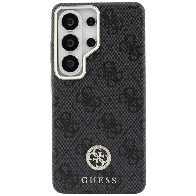 Guess case 4G Rhinestone Round Logo MagSafe for Samsung Galaxy S26 Ultra black