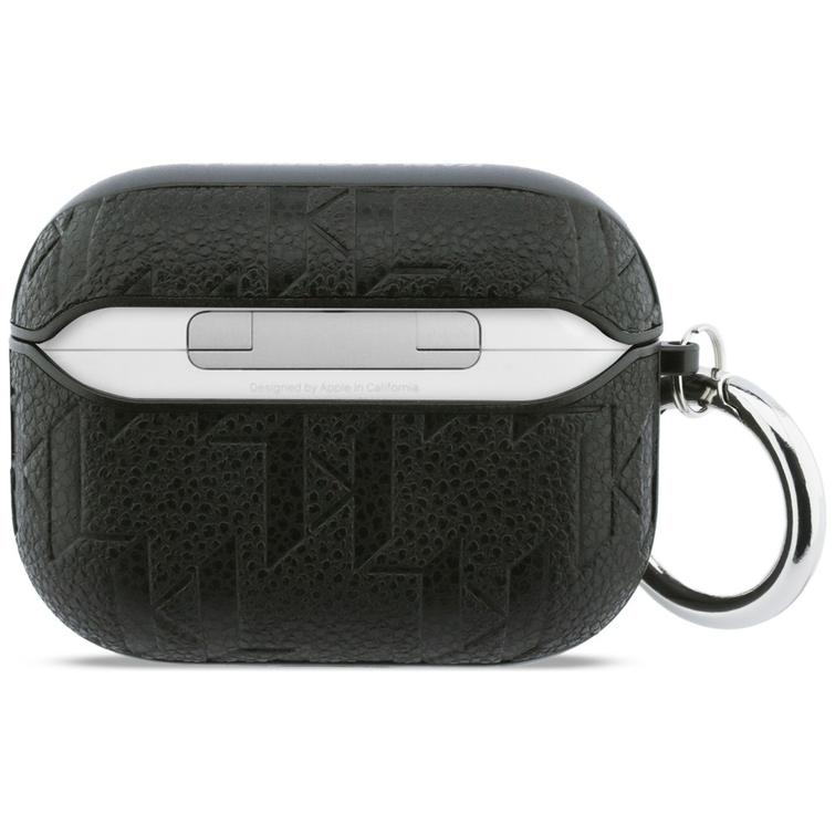 Karl Lagerfeld Monogram Choupette Head case for AirPods Pro 3 black