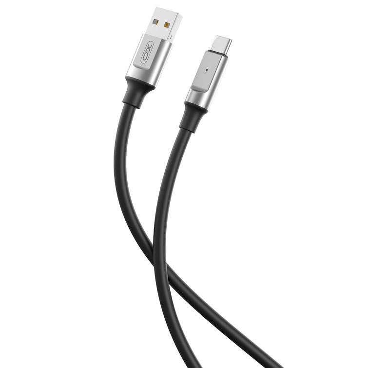 XO-kaapeli NB251 USB - USB-C 1,0 m 6A musta