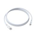 BWOO-kaapeli USB-C - Lightning 1m 27W ABS + TPE X283 C-L valkoinen