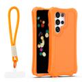 Safepop case with strap for Samsung Galaxy S26 Ultra orange