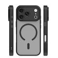 Mag Matt musta kamerasuojalla kuori iPhone 17 Pro Max / 18 Pro Max 6,9'' -mallille