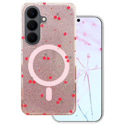 Cherry Mag case for Samsung Galaxy S26 glitter