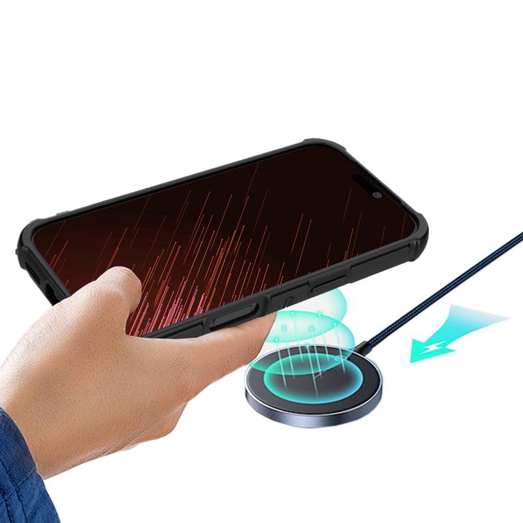 Defender 2in1 Mag -suojakuori iPhone 14 Pro 6,1":lle, musta