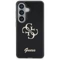 Guess case IML Big Metal 4G Script for Samsung Galaxy S26 black