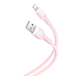 XO kaapeli NB212 USB - Lightning 1,0 m 2,1A pinkki