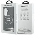 Karl Lagerfeld case IML Repeated Choupette MagSafe for Samsung Galaxy S26 black