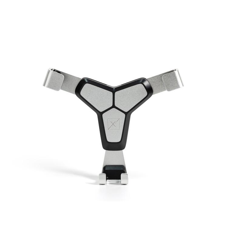 MAXXIMUS IRON CAR HOLDER BLACK/SILVER, GRAVITY / FOR VENT