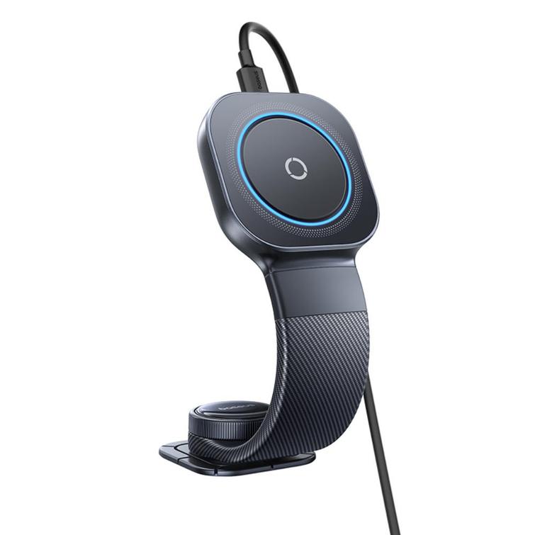 Baseus PrimeTrip C03Pro Magnetic Wireless Car Charger Mount Stick-On Type Black