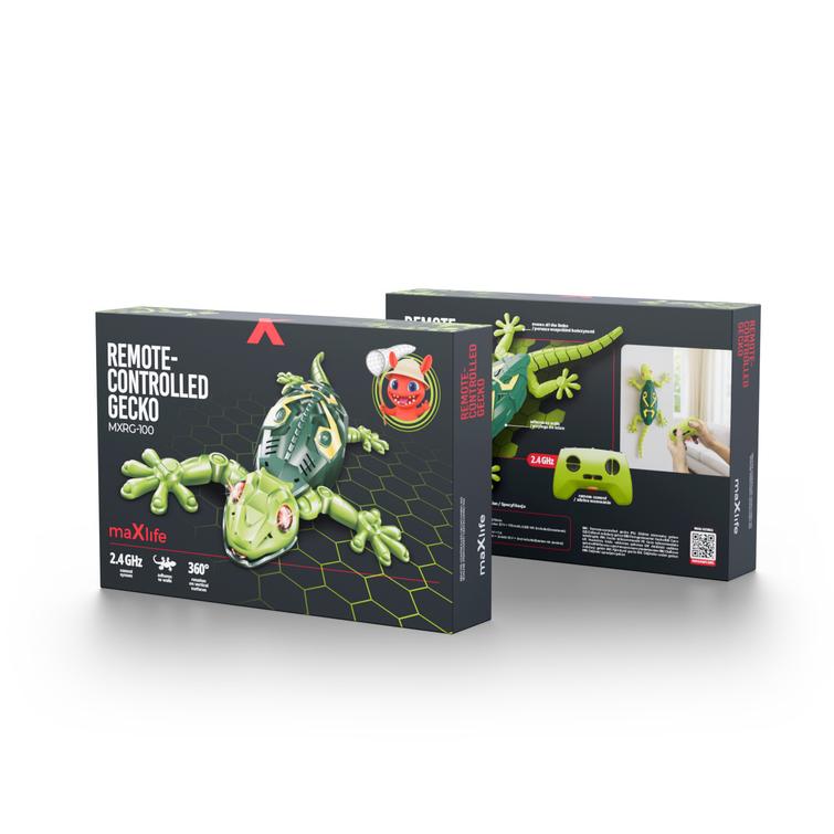 Maxlife remote controlled gecko MXRG-100 green