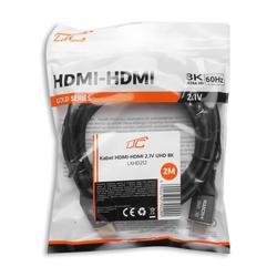 HDMI-HDMI-kaapeli (v2.1 | 8K | 2 m) musta