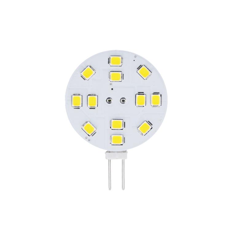 LED-lamppu G4 pyöreä 2W 12V 6000K 180lm Forever Light