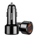 Baseus car charger Magic PPS QC 4.0+ 2USB black 45W