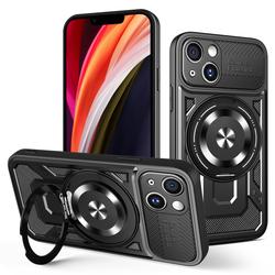 Defender Armor Mag -suojakuori iPhone 14 6,1":lle, musta