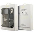 Guess 4G Big 4G Classic Logo Big Strap Metal Buttons -suojakuori iPhone 17 Prolle, ruskea