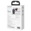 Baseus wall charger Speed Mini PD 20W 1x USB-C black